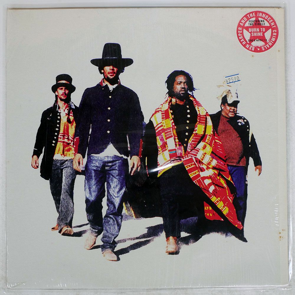 UK盤 BEN HARPER - THE BURN TO SHINE VIRGIN LP