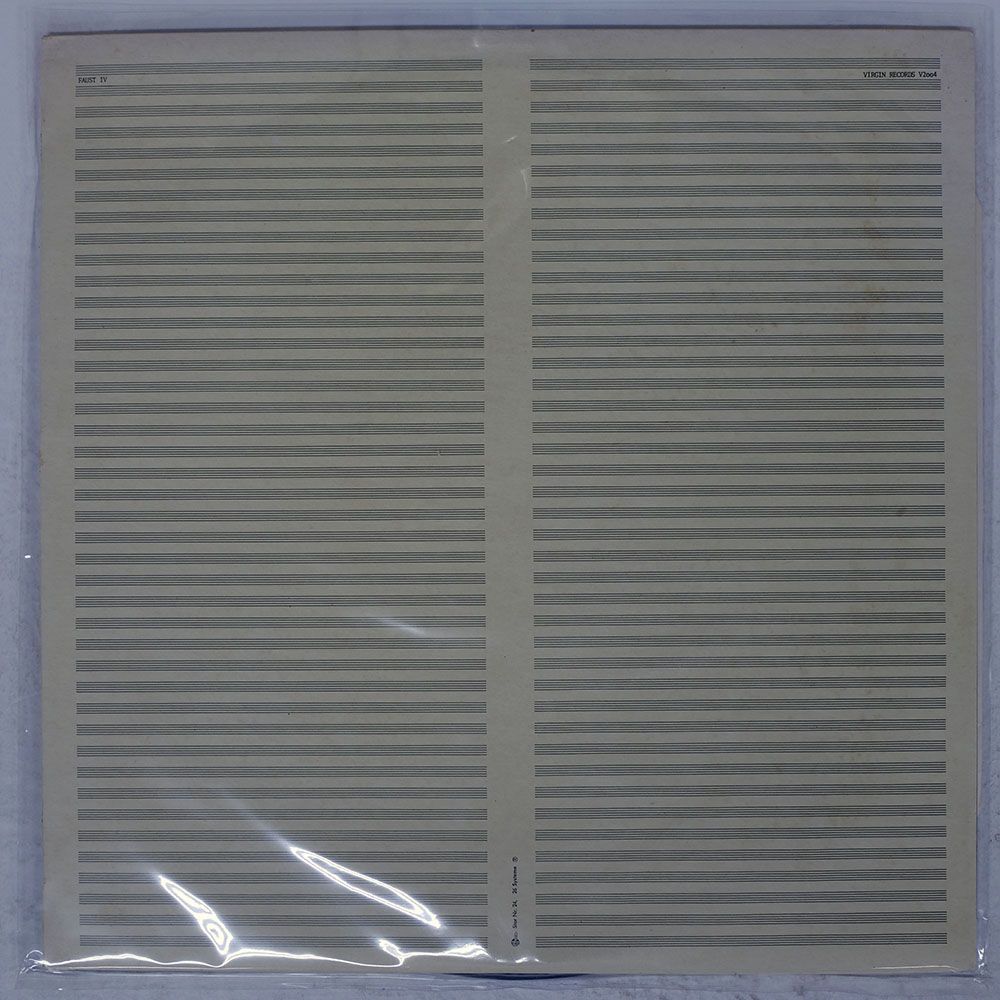 UK盤 FAUST IV VIRGIN V 2004 LP 針圧 調整 レコード オンライン