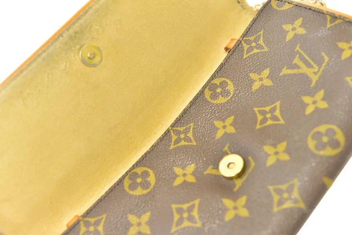  Louis Vuitton モノグラム キャンバス ポシェット ツイン GM メッセンジャーバッグ ショルダーバッグ