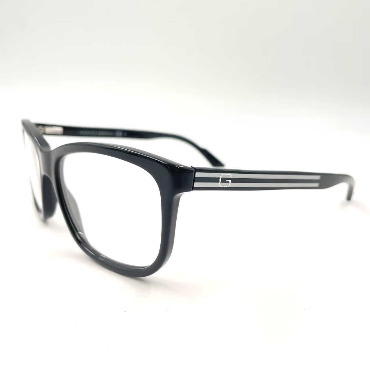 GUCCI ウェリントン型 ストライプ メガネフレーム GG-1635-29 A