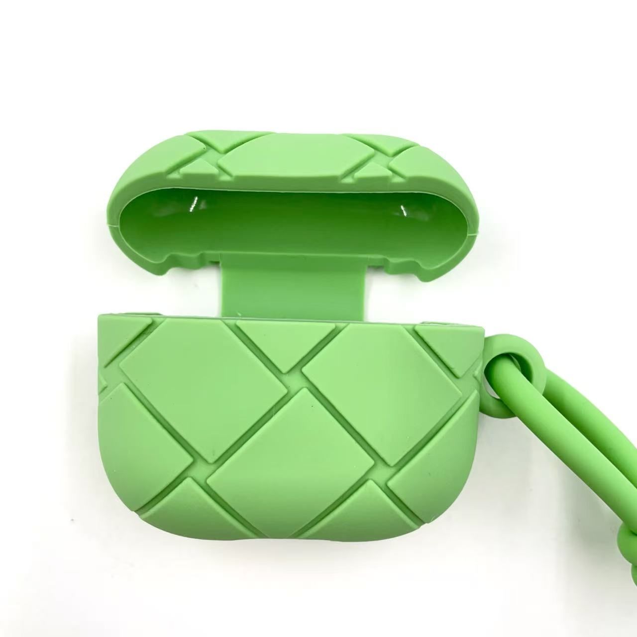 BOTTEGA VENETA イントレチャート イヤホンケース ラバー ライト