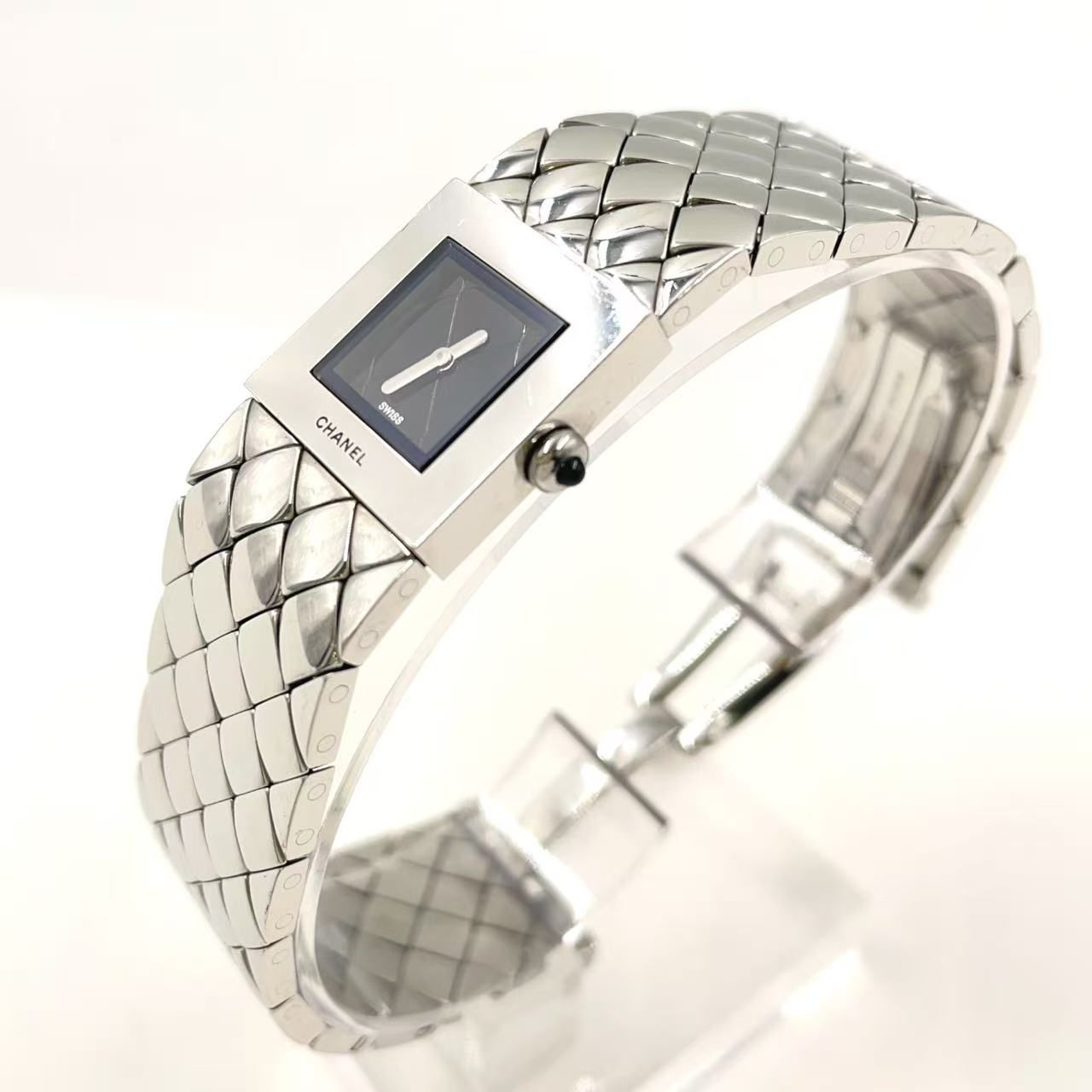 シルバー×ブラック クオーツ