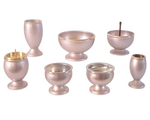 仏具セット 流星 3.0寸 仏具6点セット 流星りん 2.3寸 真鍮製 お