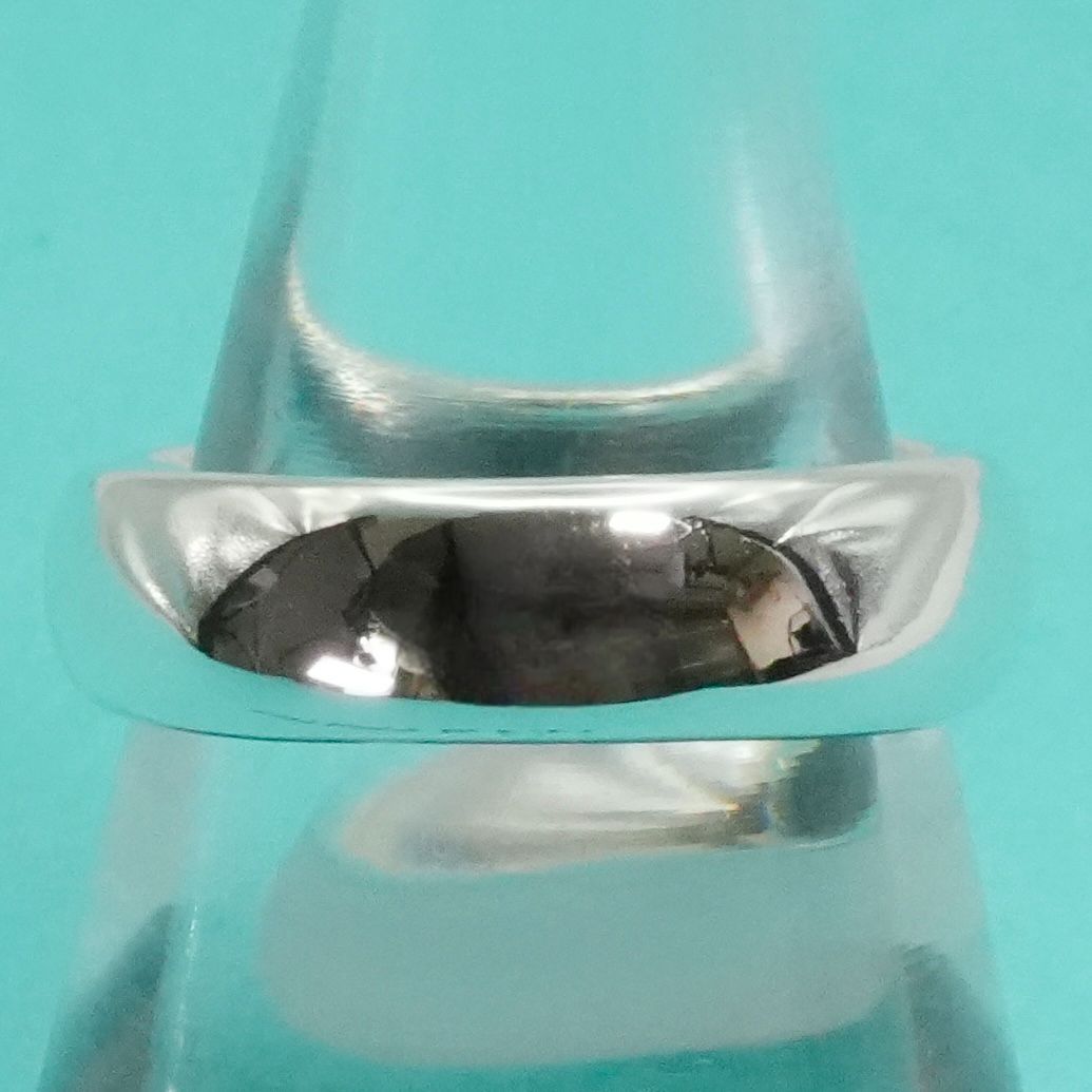 極美品 ティファニー ローズクォーツ ボールダングル リング/25-2275S