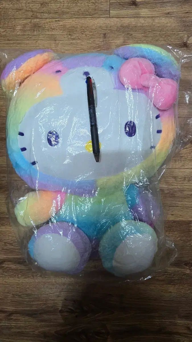 ハローキティ レインボー PLUSH ジョングク JUNGKOOK JK グク