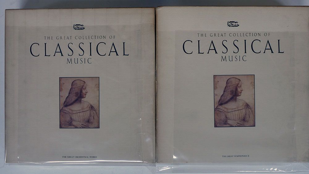 盤 VA GREAT COLLECTION OF CLASSICAL MUSIC CBS SONY NONE LP