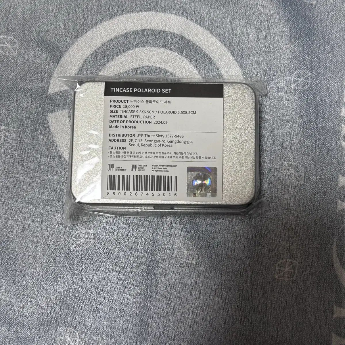 DAY6（デイシックス）ポップアップ MD ティンケース チェキ ポラロイド