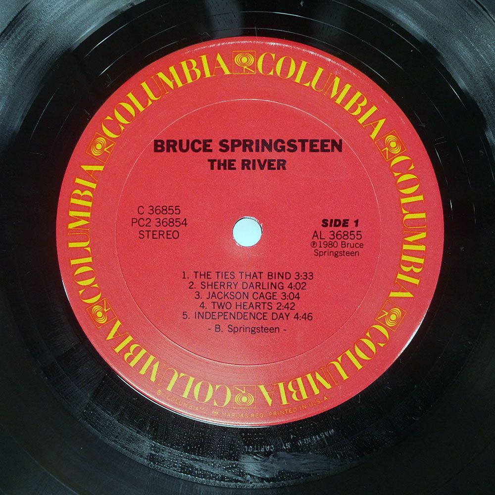 US盤 BRUCE SPRINGSTEEN/RIVER/COLUMBIA PC236854 LP - メルカリ
