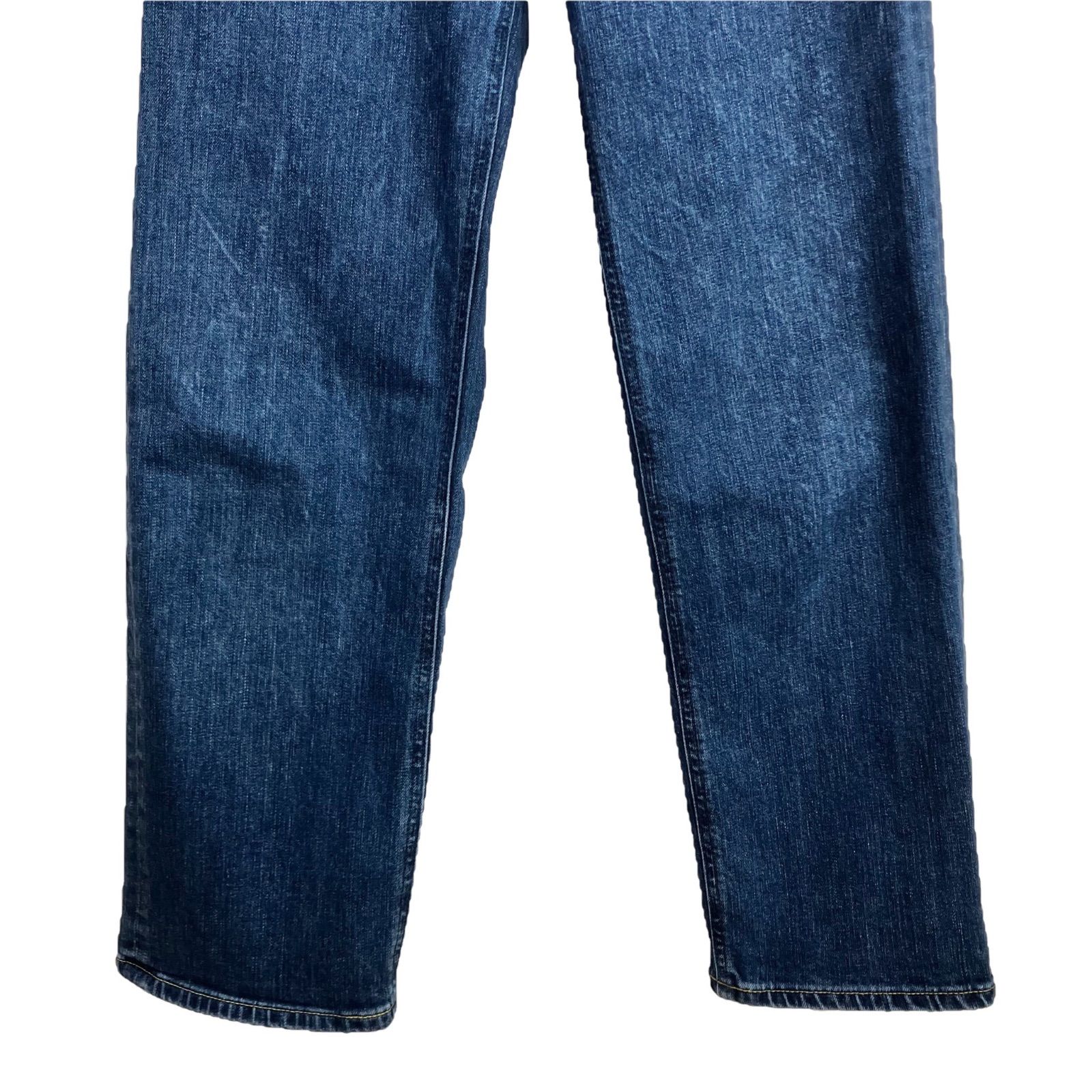 YANUK ボーイズストレート LEA 24 WBL ブルー 青 デニムパンツ