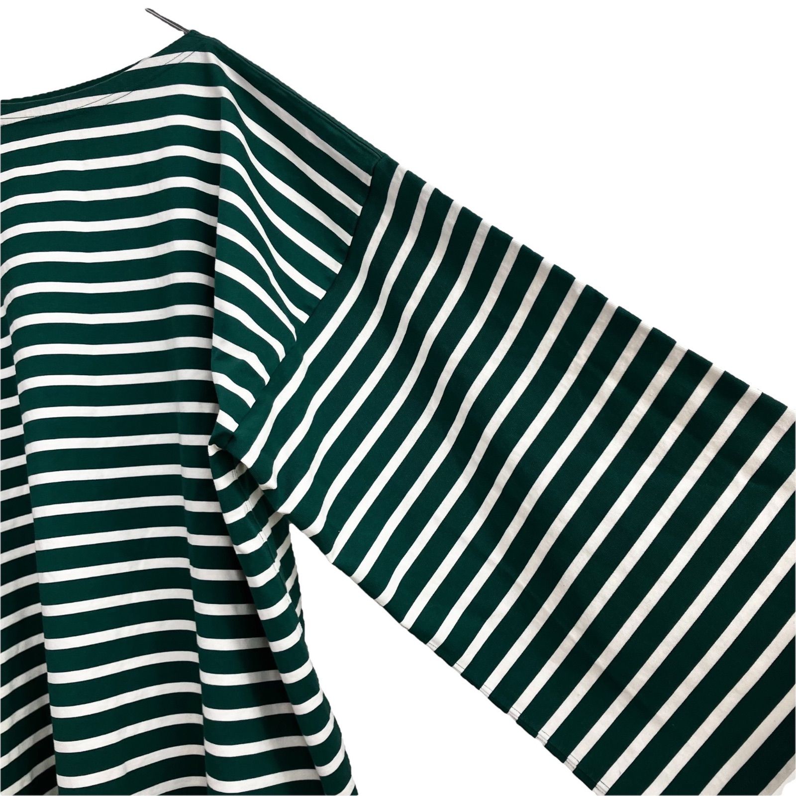 Oblada GUERNSEY BORDER CINCH 長袖 Tシャツ F グリーン／緑