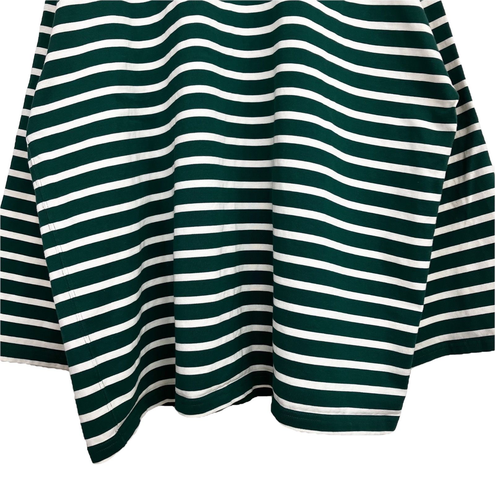 Oblada GUERNSEY BORDER CINCH 長袖 Tシャツ F グリーン／緑