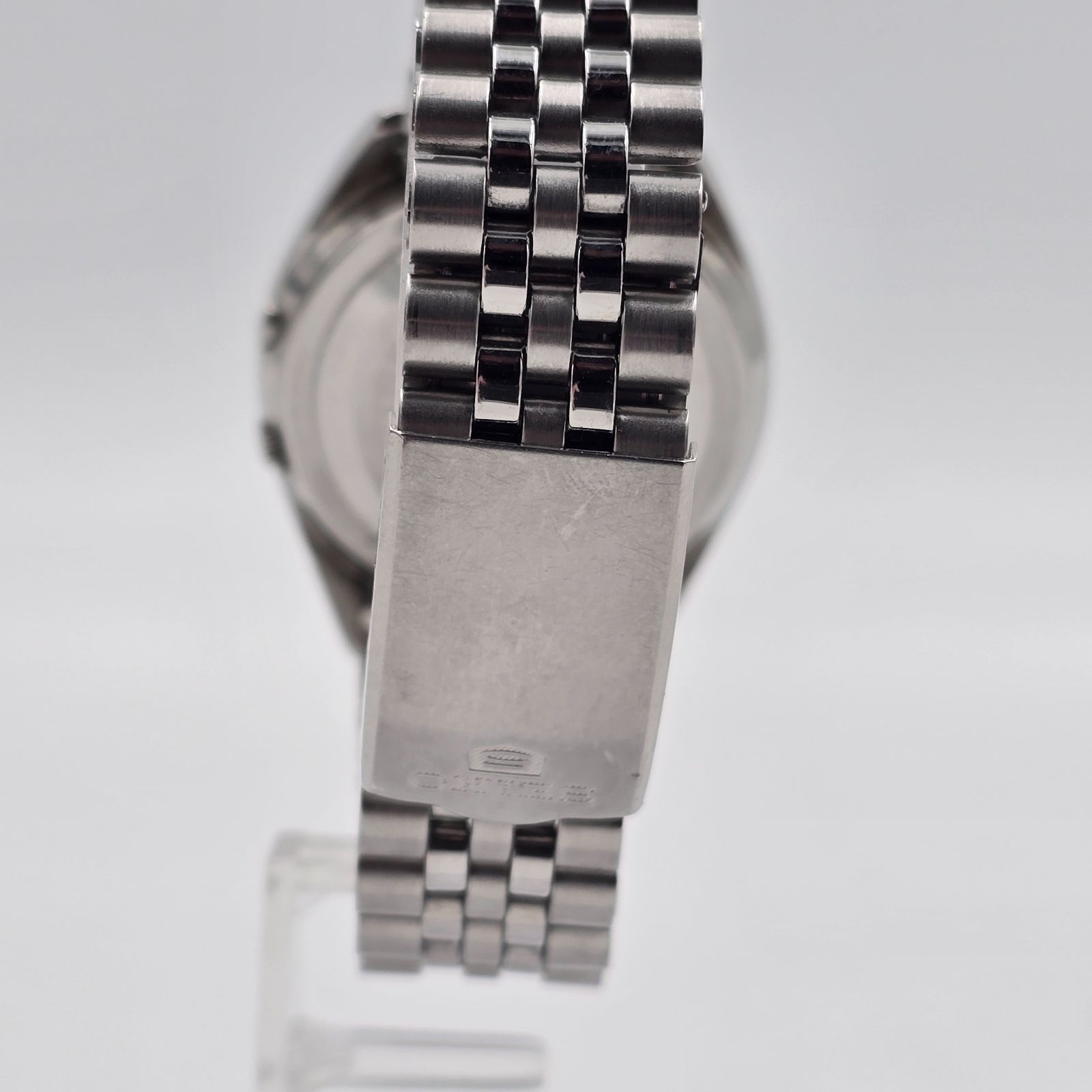  SEIKO Sportsmatic Deluxe 自動巻き時計 自動巻き セイコー 腕時計 稼働品 文字盤シルバー 着回し力 自動巻き時計 腕時計(アナログ)