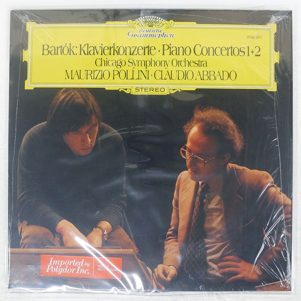 【売約済】ポリーニ&アバド／バルトーク 独 ドイツ盤 マウリツィオポリーニ/バルトーク : ピアノ協奏曲 第1番