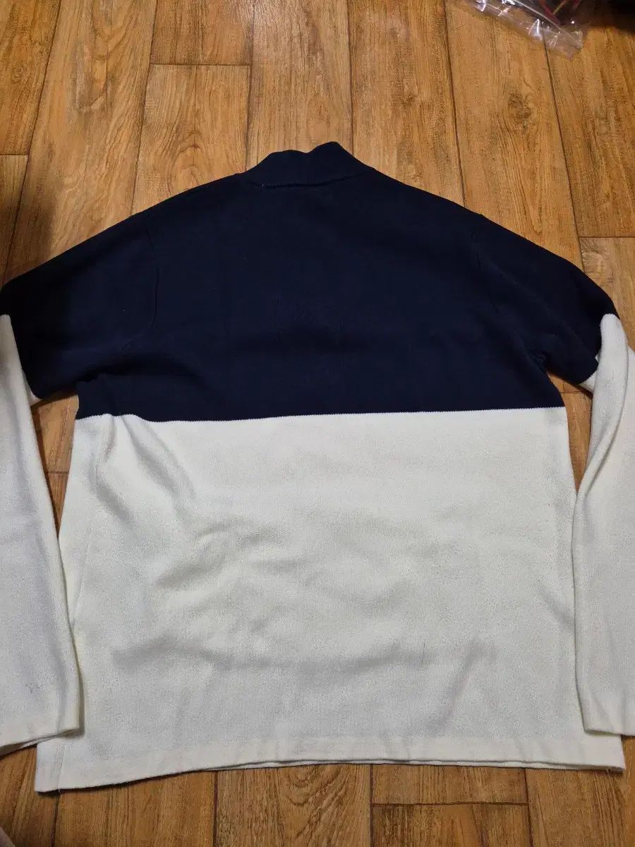 マルボンゴルフ MALBON GOLF ハーフネック ニット プルオーバー L