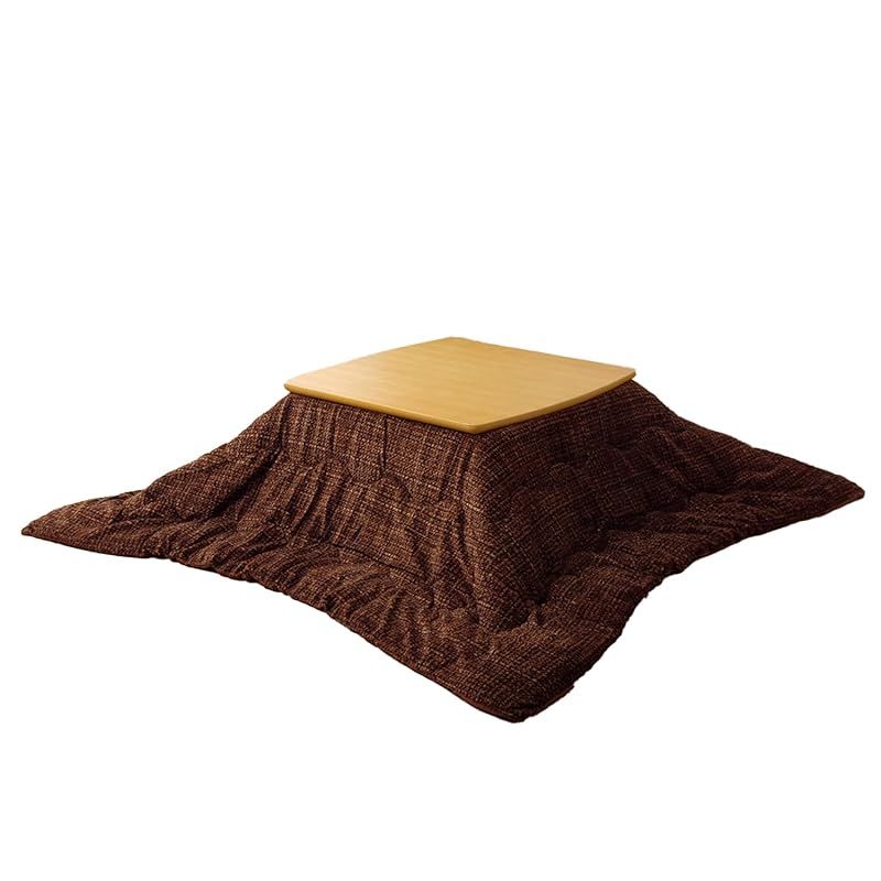 イケヒコ こたつ掛けふとん 正方形 ノート ブラウン 約190 190 cm 6822309