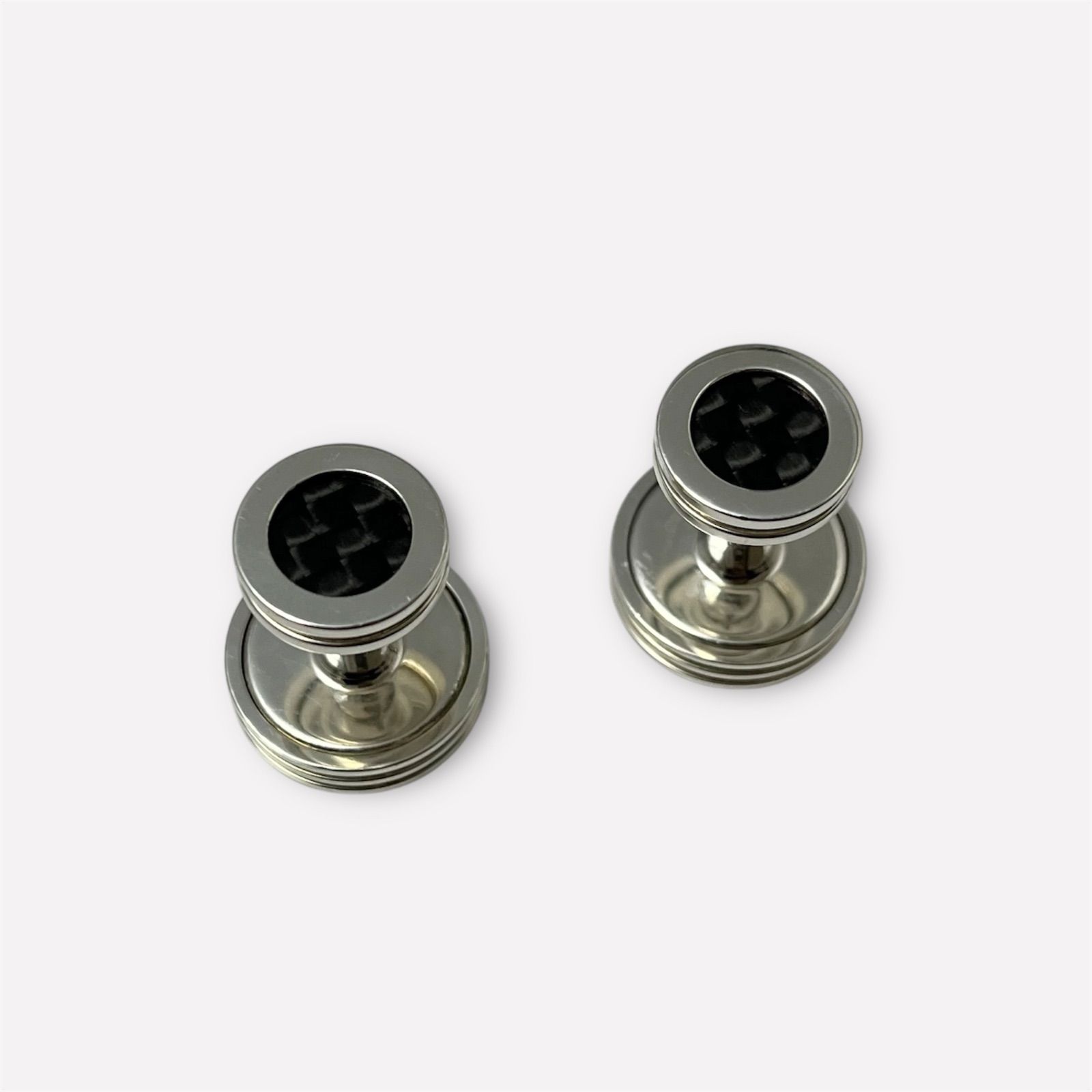 Tiffany&Co. ティファニー カフス シルバー×カーボン 925 - メルカリ