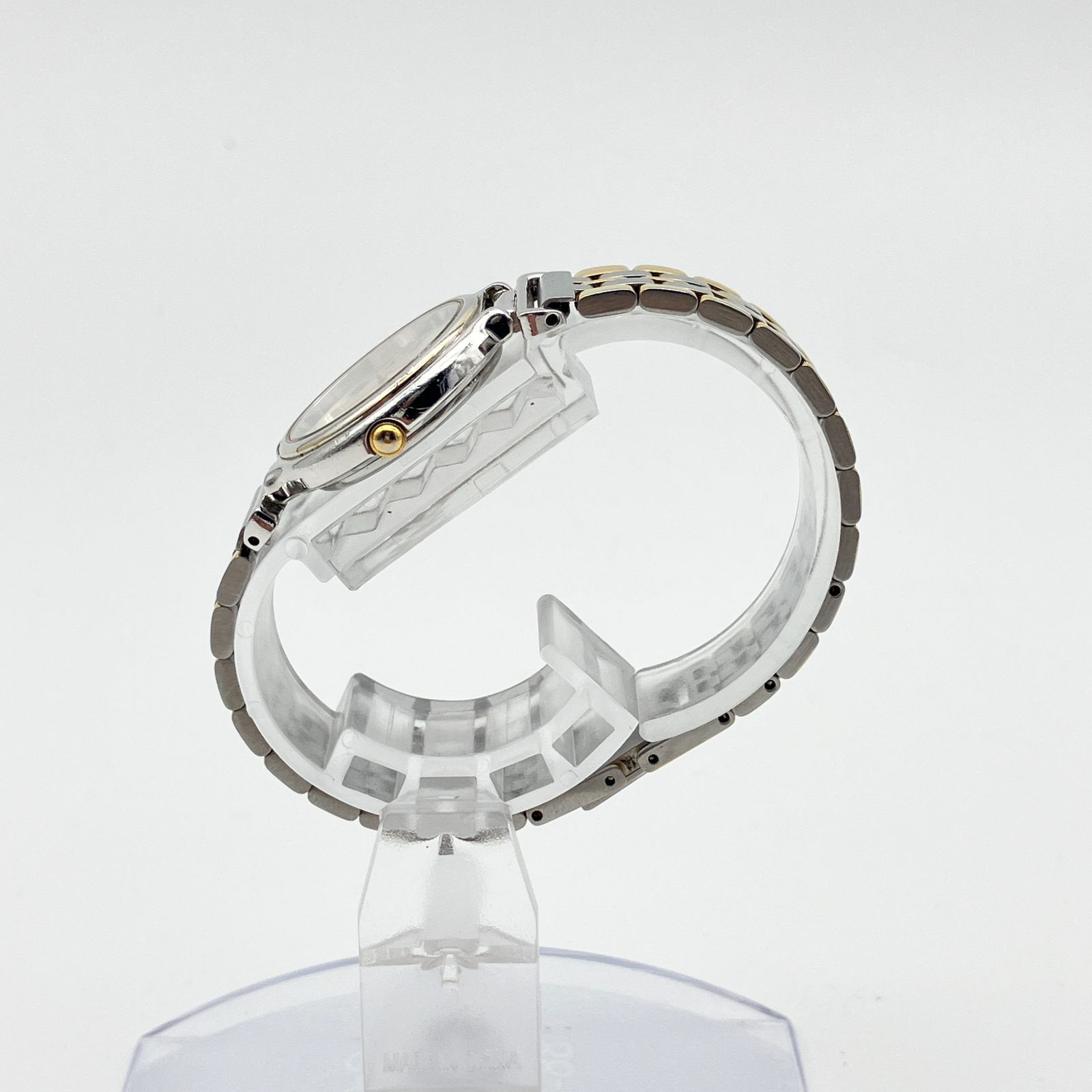  バーバリー Burberrys 2930-294386 レディース 腕時計 コンビ クォーツ ヴィンテージ ローマン文字盤 シルバー ゴールド 腕時計(クォーツ) 腕時計(アナログ)