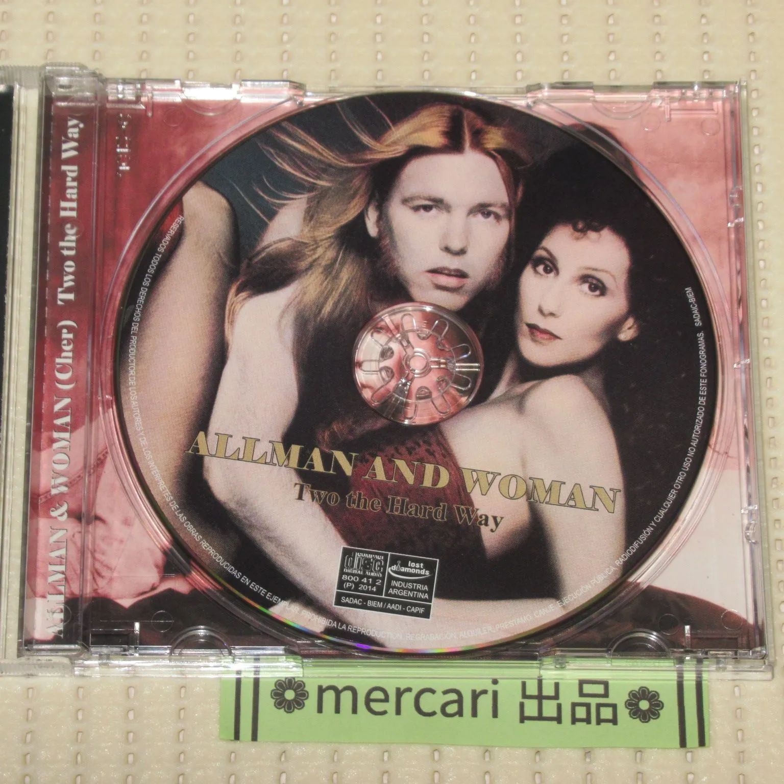 CD ALLMAN & WOMAN (CHER) TWO THE HARD WAY GREGG ALLMAN CHER - メルカリ