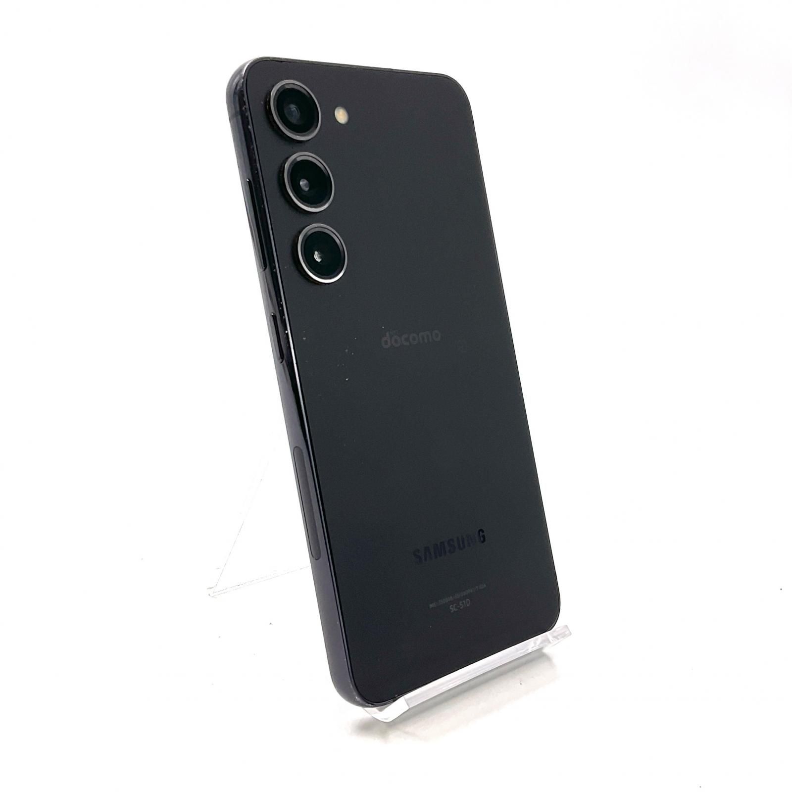 SAMSUNG Galaxy S23 256GB ファントムブラック docomo SC-51D【難有