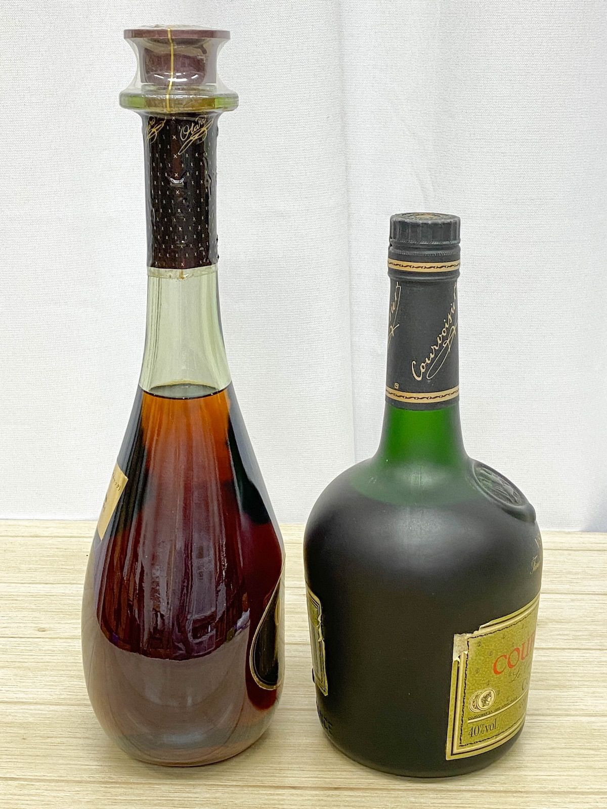 YB077】未開栓 ブランデー VSOP 2本セット クルボアジェ ＆ オタール