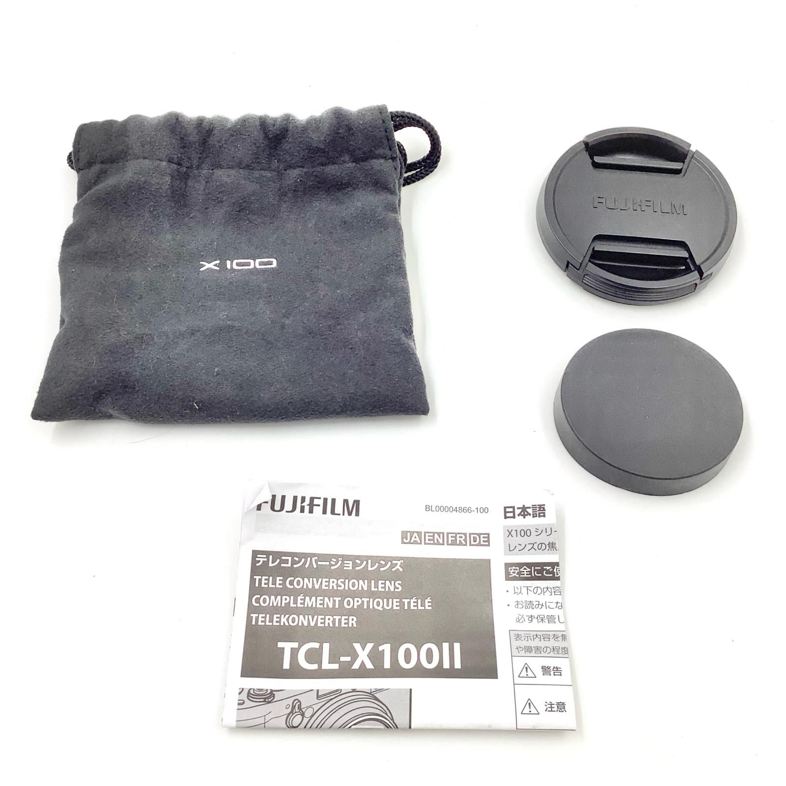 FUJIFILM TCL-X100II テレコンバージョンレンズ [シルバー] 動作確認済