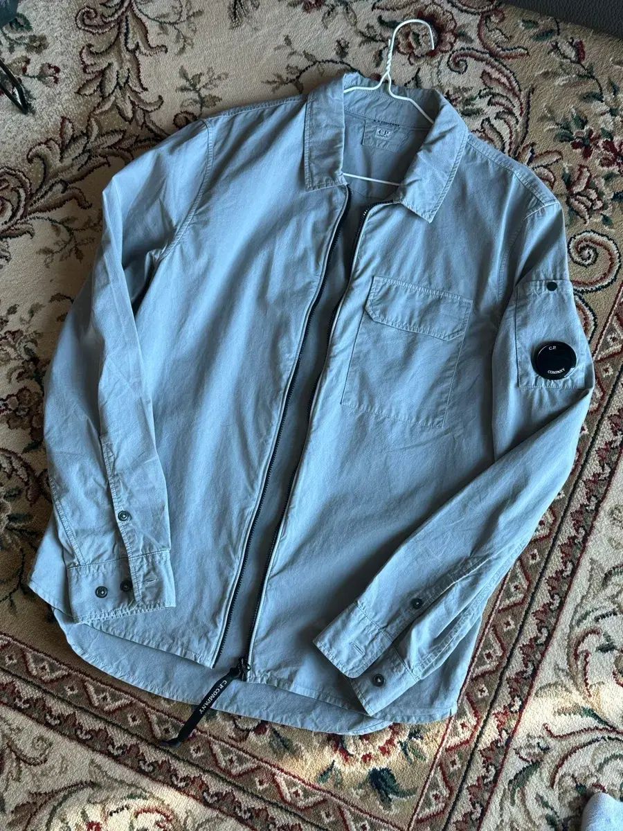 限定セール，豊富なC.P. COMPANY シーピーカンパニー ギャバジン オーバーサイズシャツ 長袖シャツ