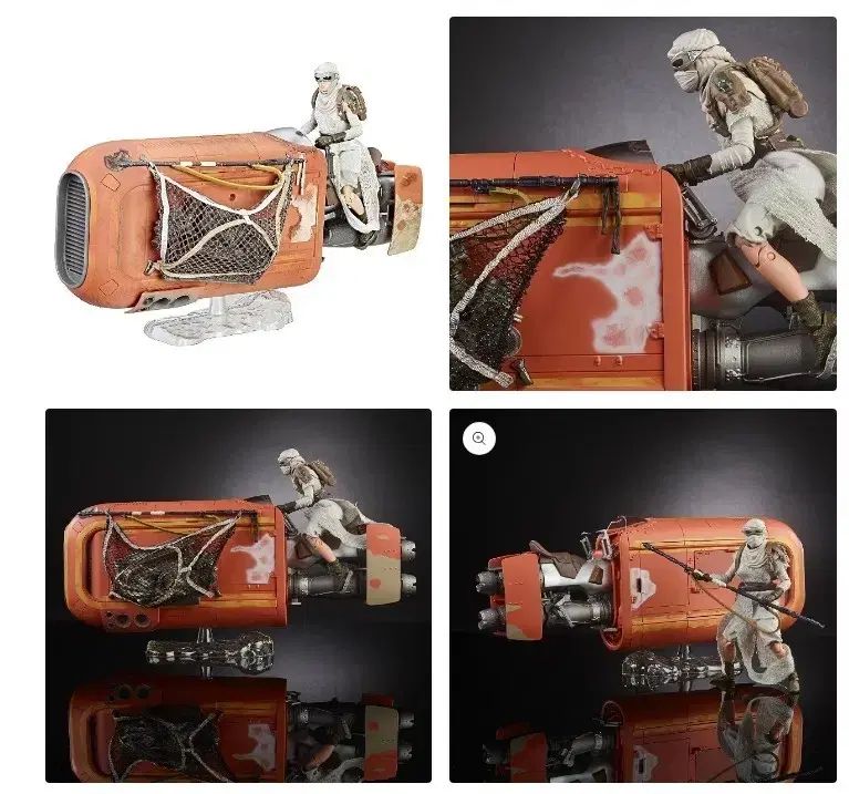 ブラックシリーズ レイ スターウォーズ スター・ウォーズ スピーダー ダイキャストビークル 未開封 : 6インチ の スターウォーズ&frasl;フォースの覚醒 0 『フォースの覚醒』 フォースの覚醒 フィギュア 新品未開封