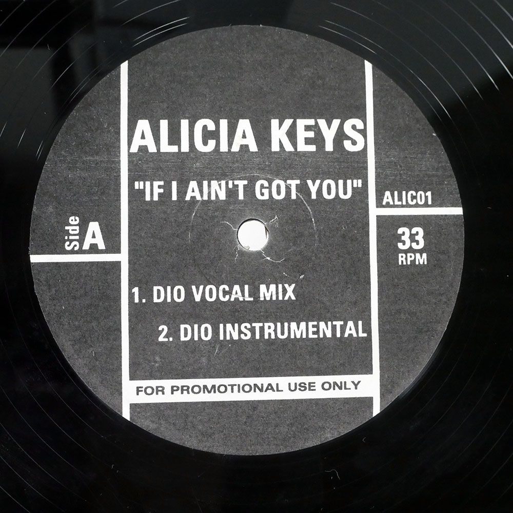 米 US盤 ALICIA KEYS/IF I AIN'T GOT YOU/NOT ON LABEL (ALICIA KEYS