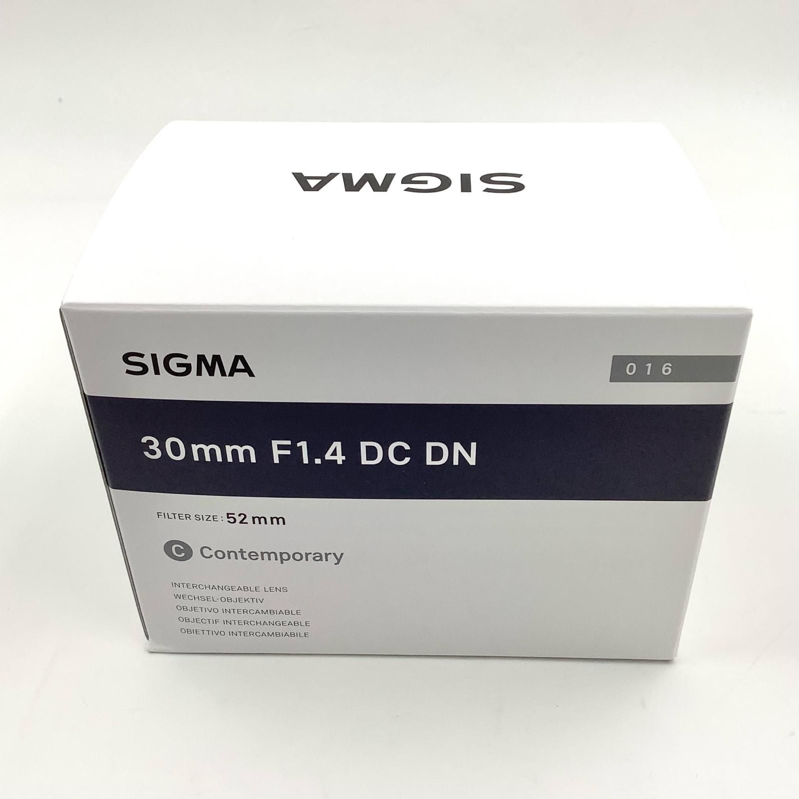SIGMA 30 mm F 1 4 DC DN キヤノンRF用 OK