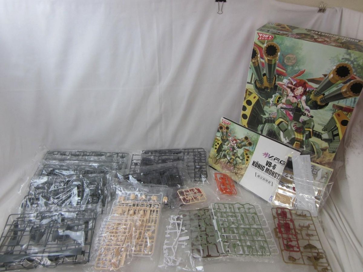 未組立 プラモデル アオシマ V F G ヴァリアブルファイターガールズ マクロスΔ VB 6 ケーニッヒモンスター