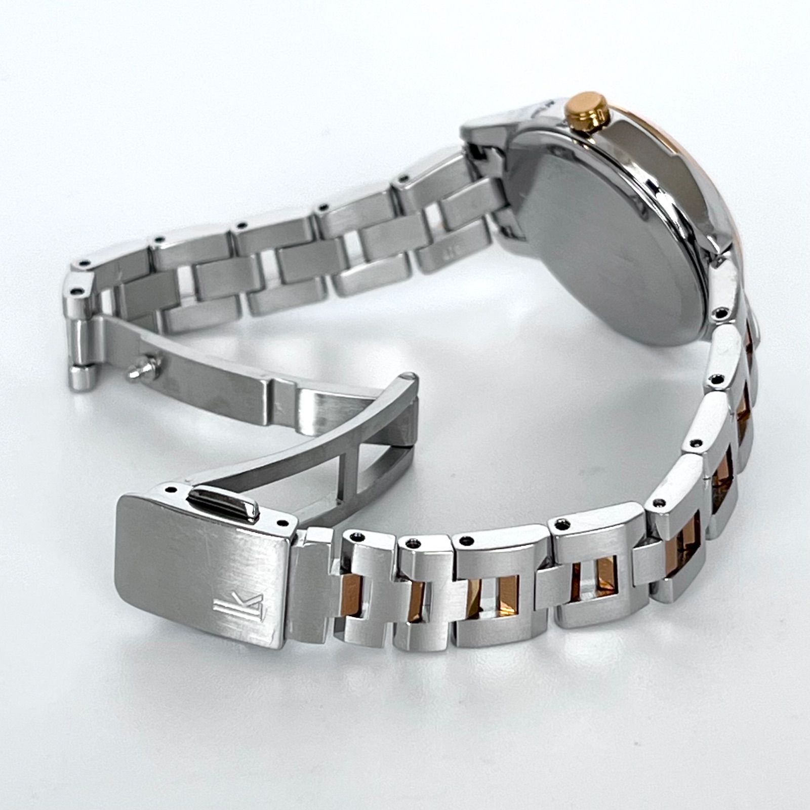 ピンク文字盤 ゴールド