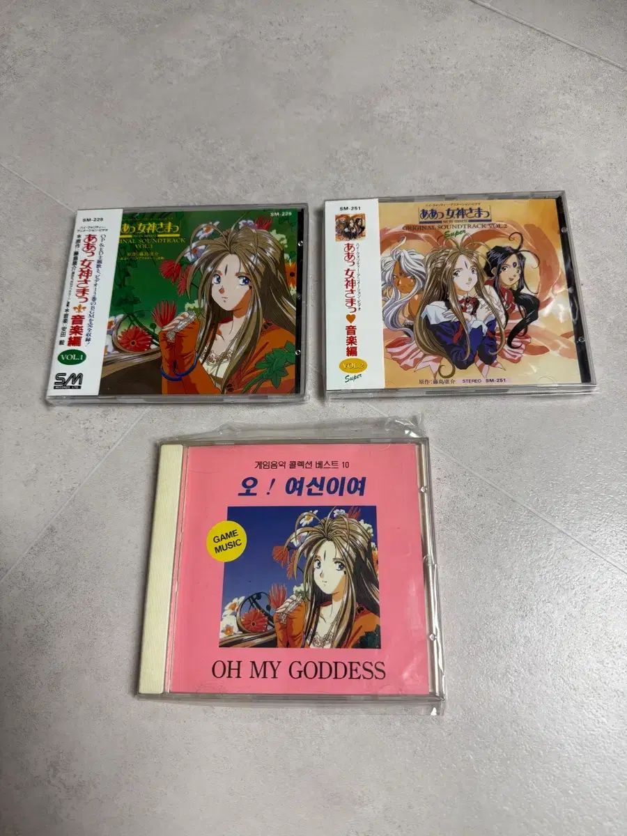 ああ 女神よ OST CD 3 腸 セット