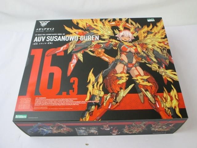 プラモデル コトブキヤ メガミデバイス 皇巫 スサノヲ 紅蓮