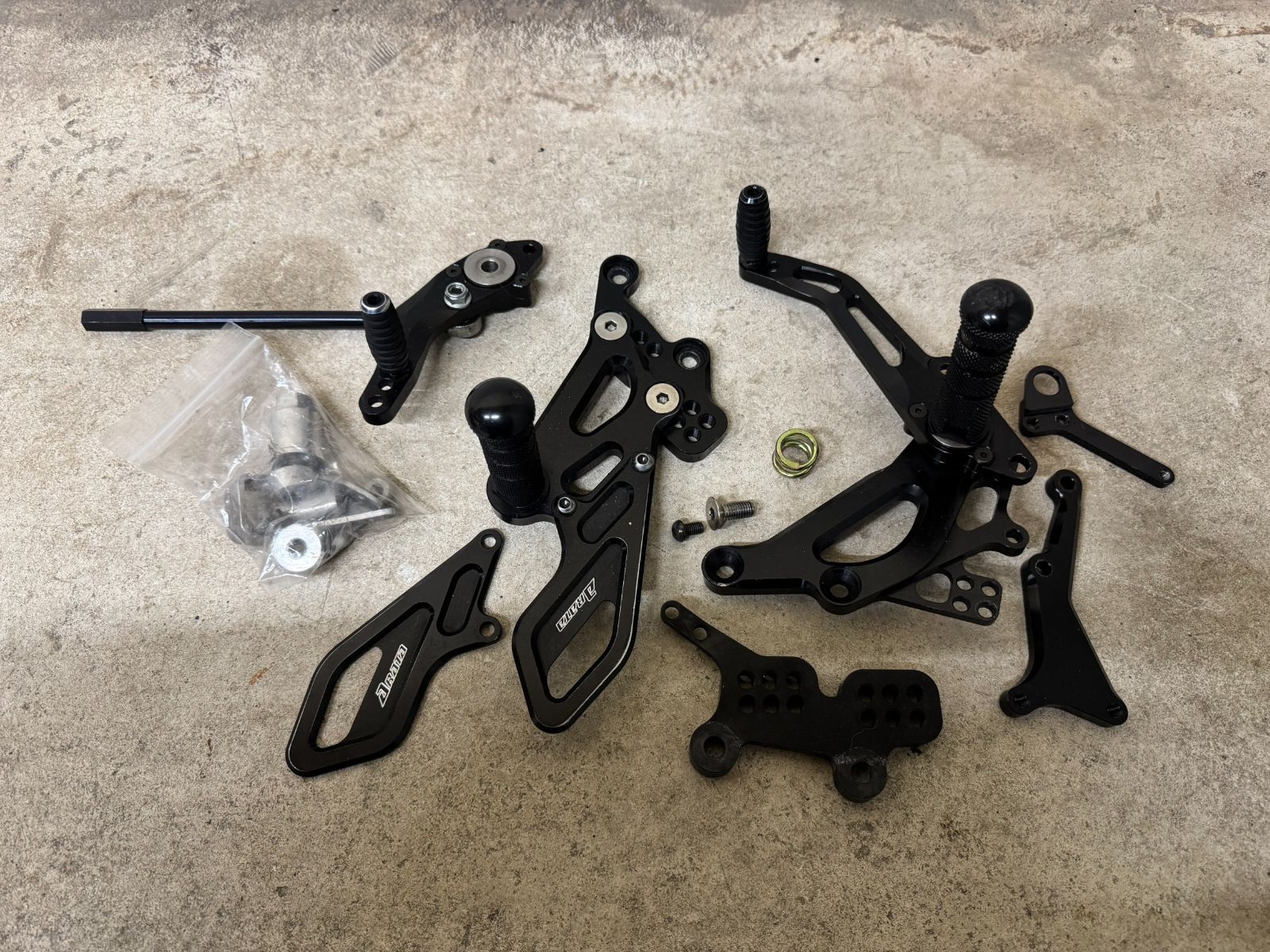 ATARA ホンダ PC 37 バックステップ 一式