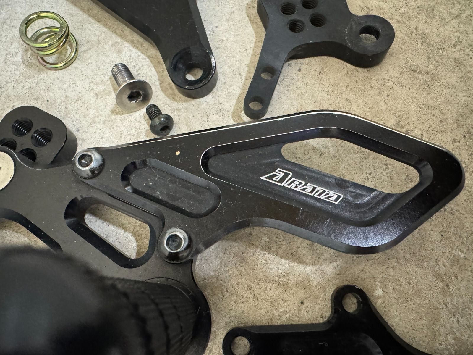 ATARA ホンダ PC 37 バックステップ 一式 車載バイク用ナビ ステップ ペダル 