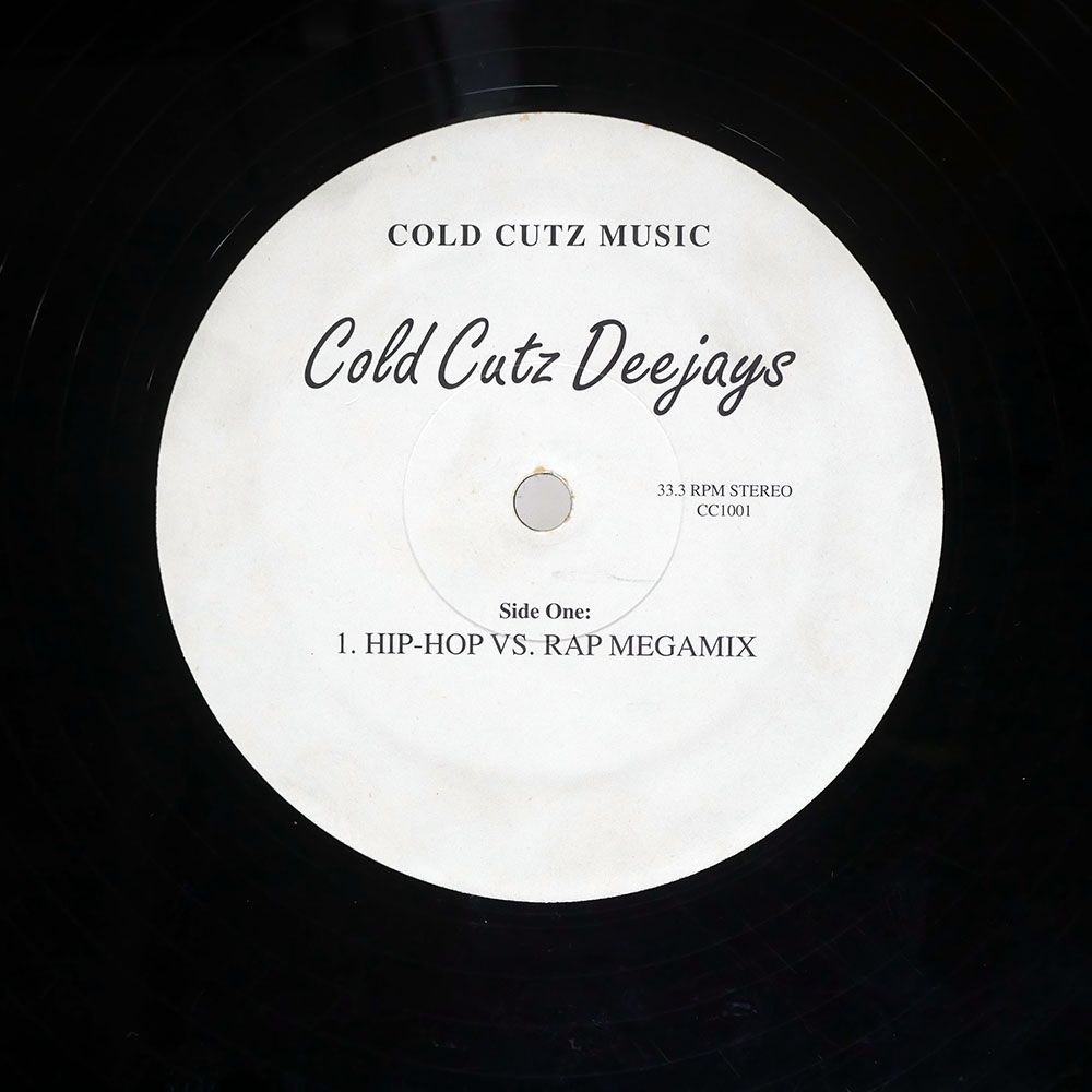 Hip hopレコード 国内盤 COLD CUTZ DEEJAYS/HIP-HOP VS. RAP MEGAMIX/COLD CUTZ MUSIC