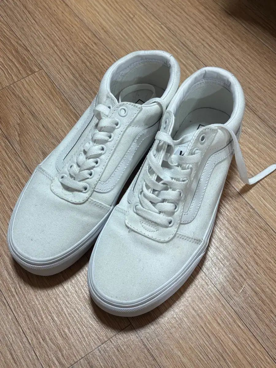 VANS ヴァンズ キャンバスシューズ 260サイズ 白 未使用
