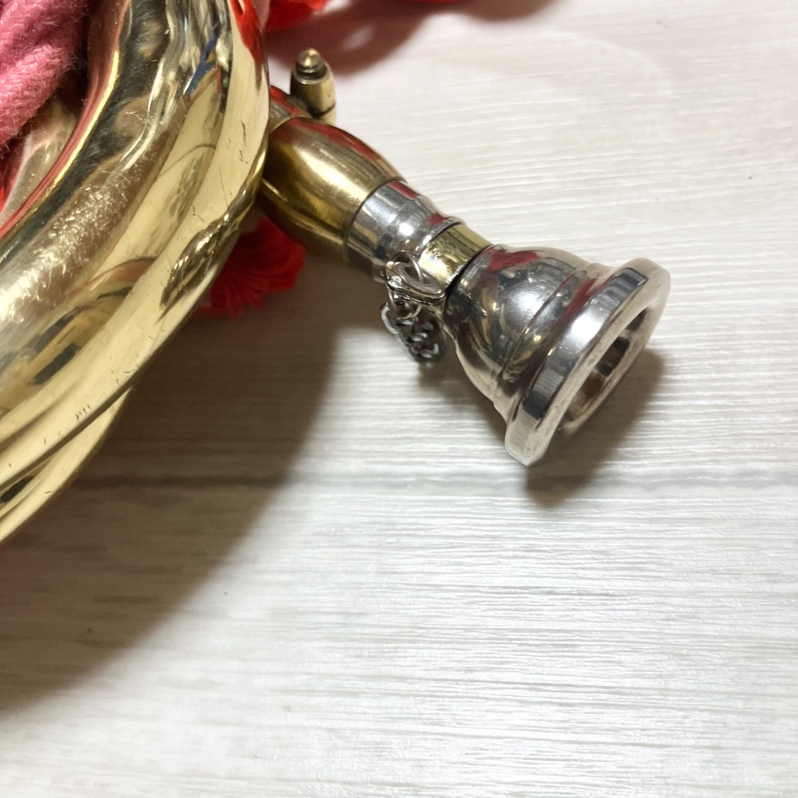 ⭐️美品　HOLST ホルスト 浜松まつりラッパ 信号ラッパ 2つ巻き ゴールド HOLST ホルスト 浜松まつりラッパ 信号ラッパ 3つ巻き ゴールド 金3連