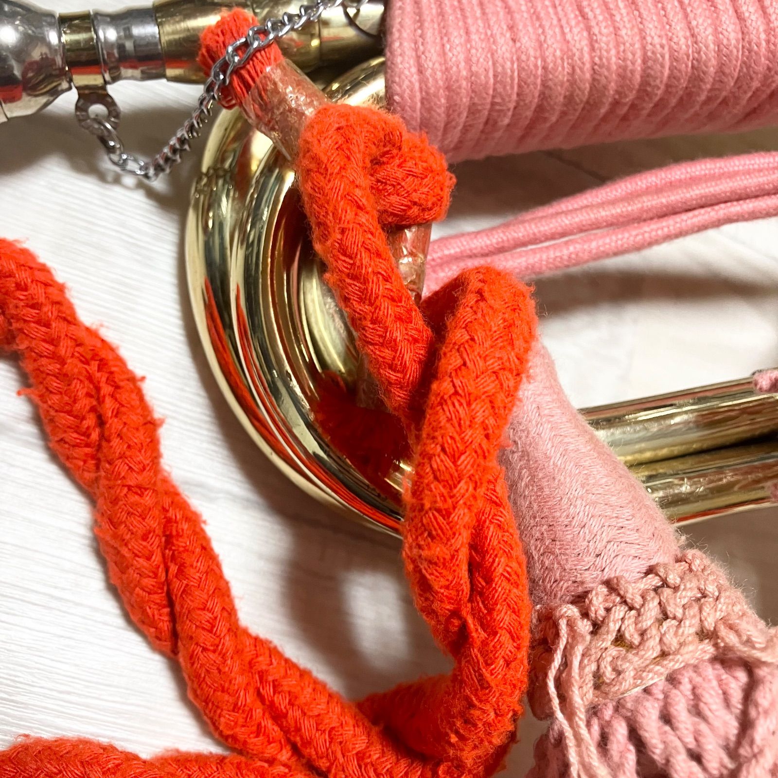 HOLST ホルスト 浜松まつりラッパ 信号ラッパ 3つ巻き ゴールド 金3連