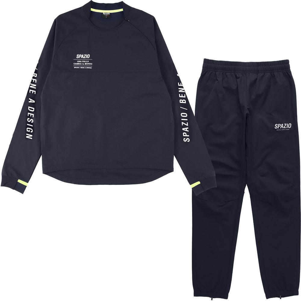 SPAZIO スパッツィオ ジャージ フットサル サッカー S カーキ SPAZIO