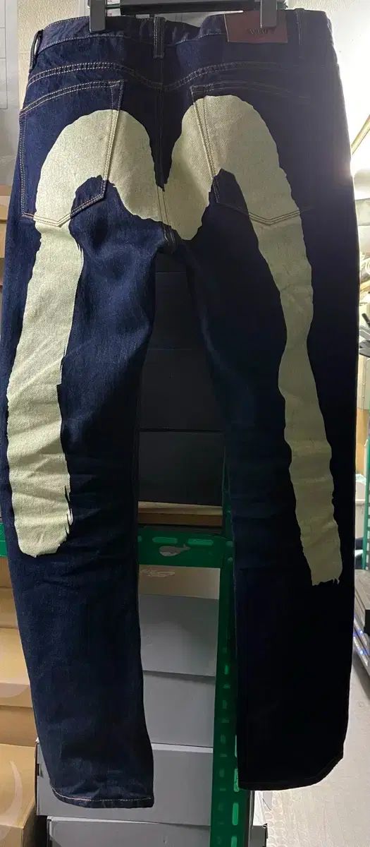 EVISU ビックロゴ 配送 デニム 32 EVISU心斎橋店 ラギット＆エレガント