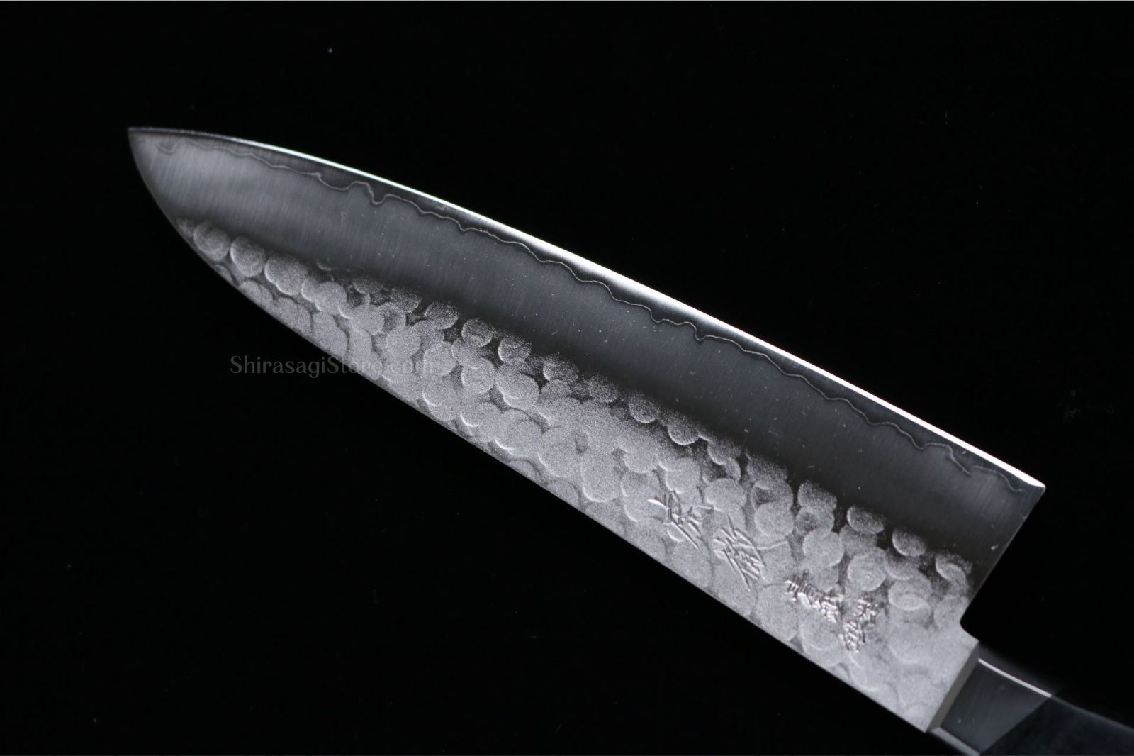 安田刃物 虎徹 牛刀 青紙二号 口金 付き 200 mm YH 3001