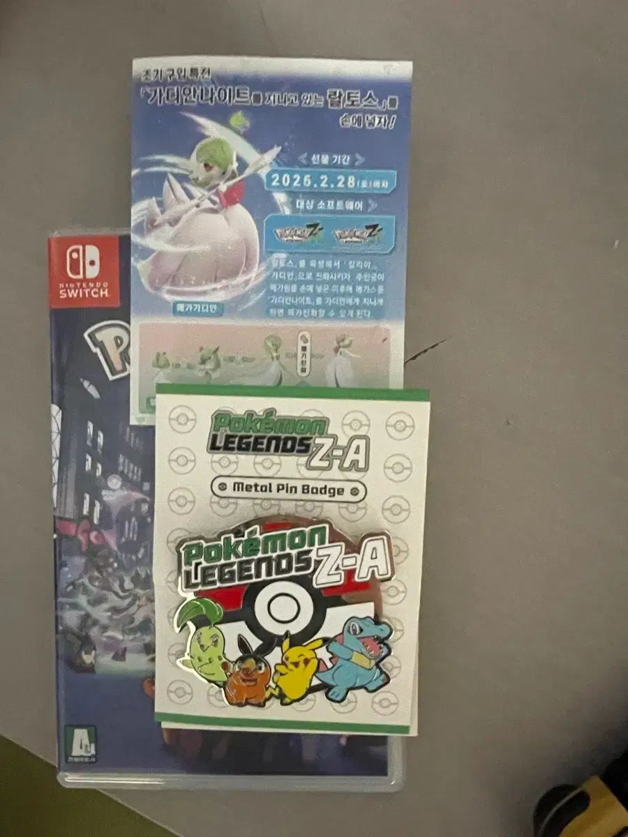 ポケットモンスター レジェンド Z-A ゲーム ピンバッジ メガディアン ソポ