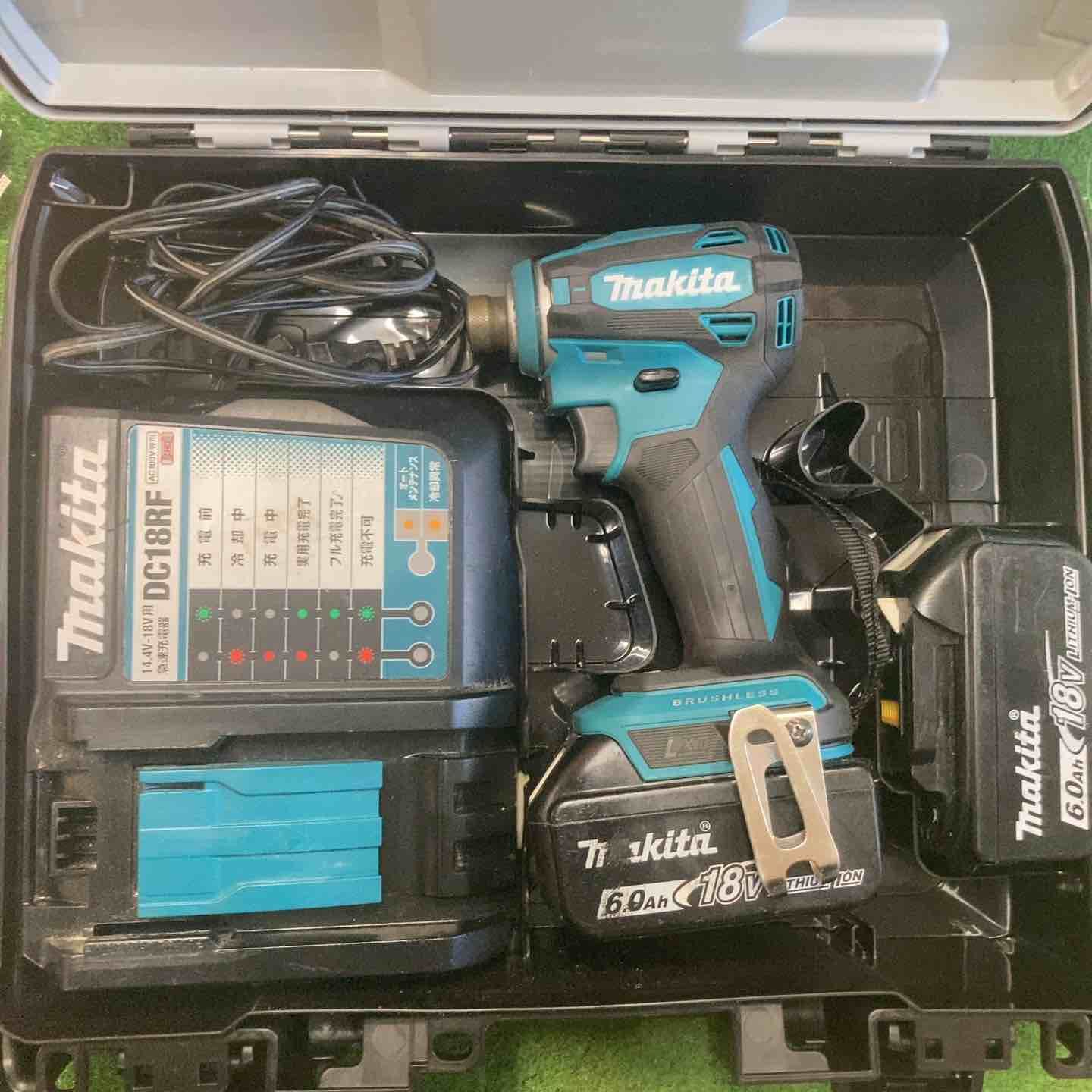 makita マキタ インパクトドライバ TD172DRGX ブルー 中古美品 1円スタート