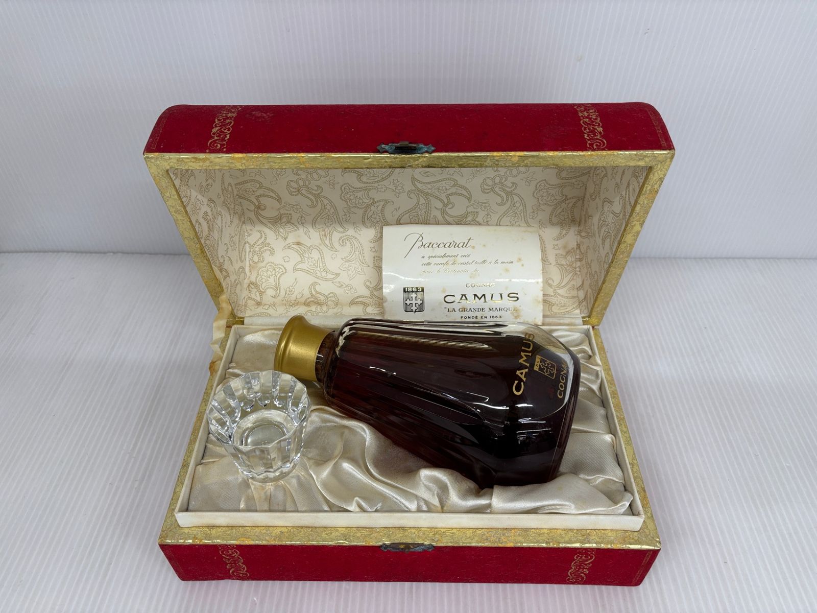 カミュ グランマルキ コニャック バカラ Baccarat 古酒- メルカリ