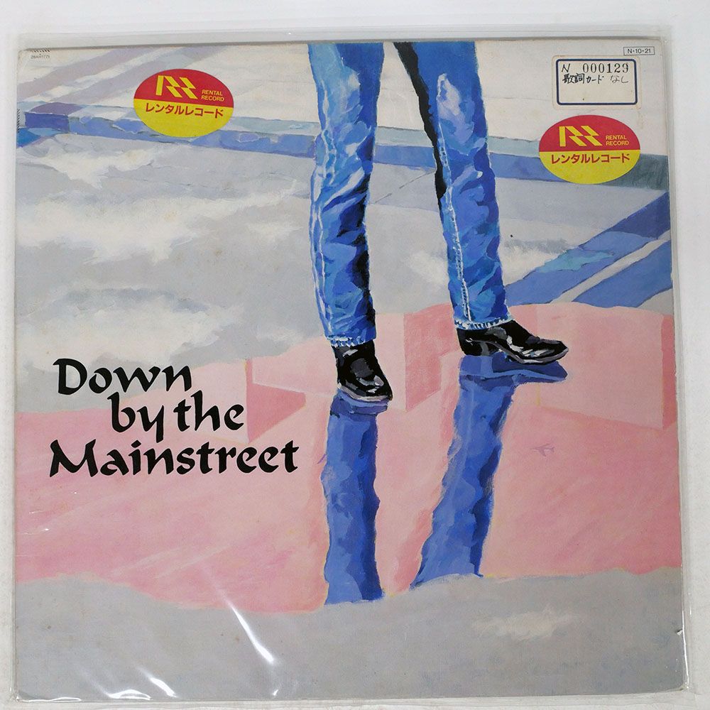 国内盤 浜田省吾/ダウンバイザメインストリート/CBS 28AH1771 LP