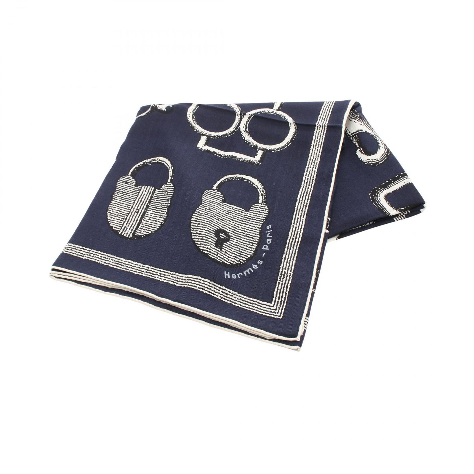 エルメス HERMES スカーフ カレジェアン カレ140 Inventaire Poetique pour un Conte Sellier シルク レディース A