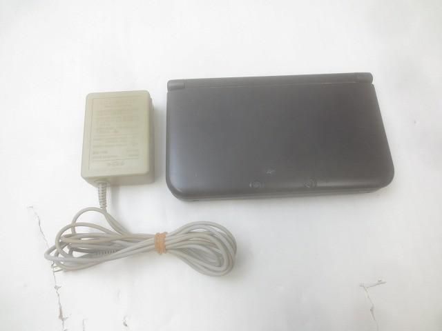 品 ゲーム ニンテンドー3 DS LL 本体 SPR 001 ブラック 動作品 充電器付き