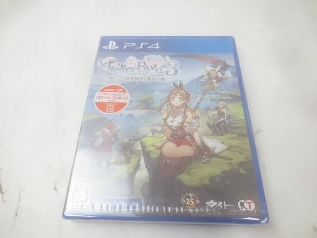 未開封 ゲーム プレイステーション4 PS4ソフト ライザのアトリエ3 ～終わりの錬金術士と秘密の鍵～