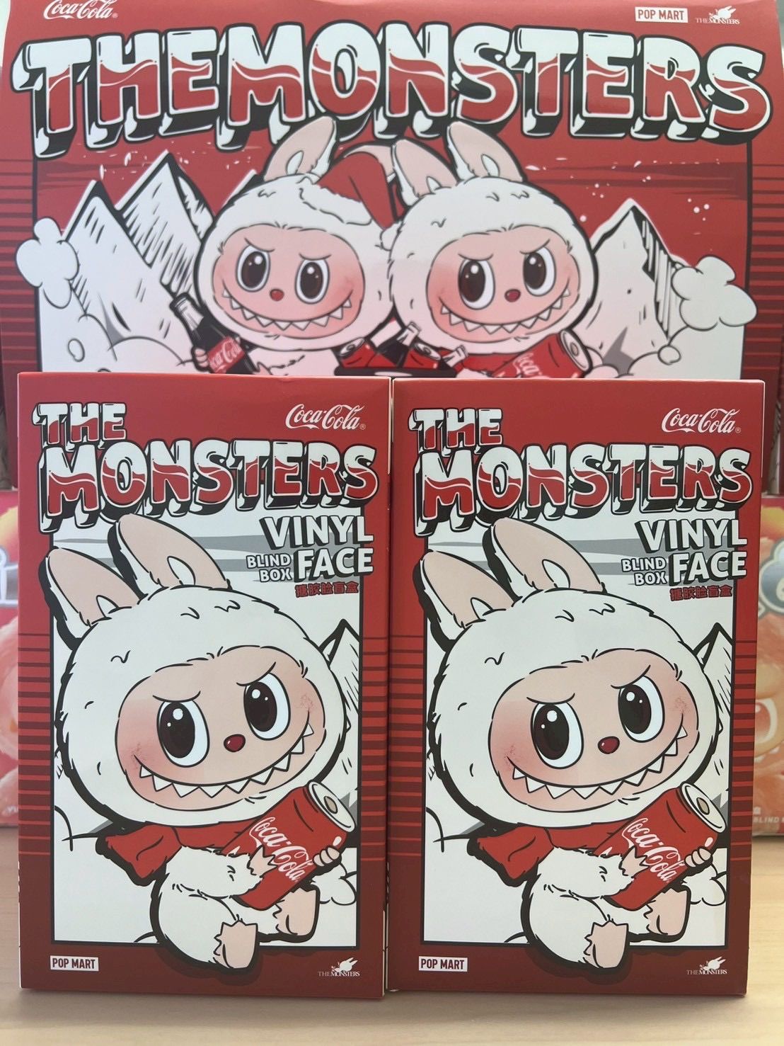 POPMART コーラ ラブブ LABUBU ポップマート 2ピース